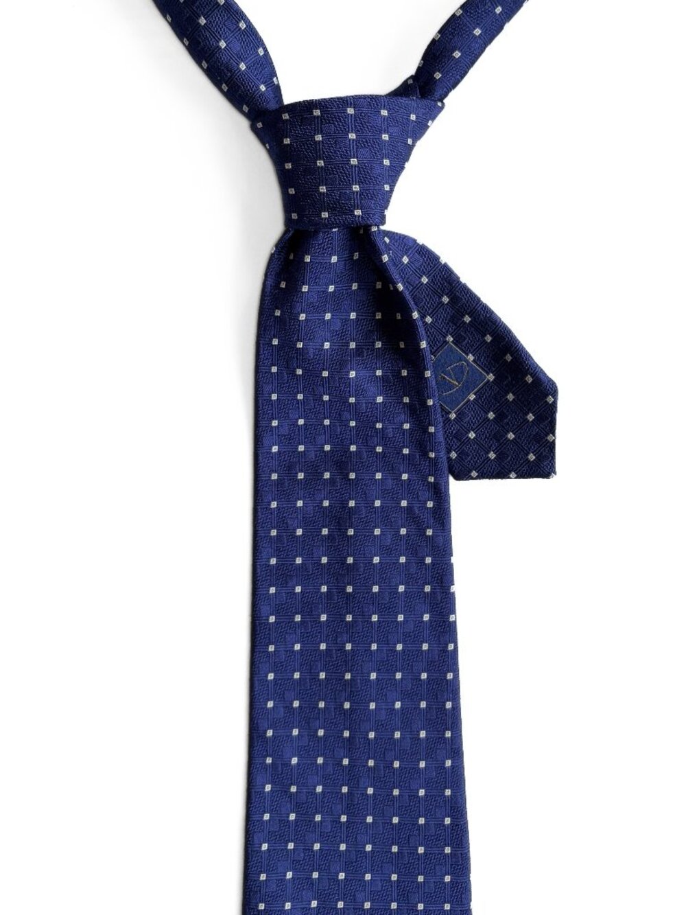 Valentino Mens Silk Tie Italy 3.5" Inches Luxury Blue